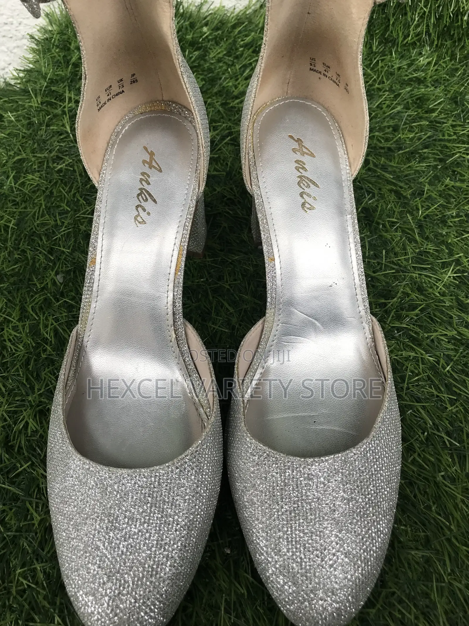 Original Aukie Silver Heels - Sale