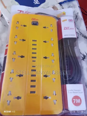 Power Extension Socket With Multiple Usb And 2 Type C Port
