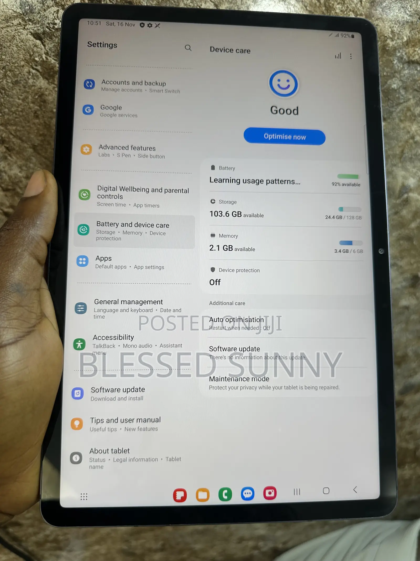 Samsung Galaxy Tab S7 128 GB Gray