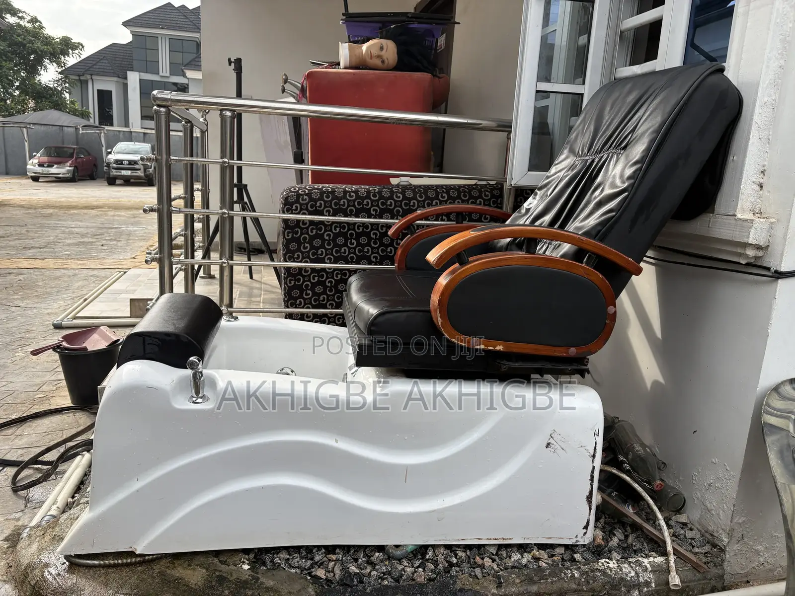 Executive Pedicure and Manicure Chair