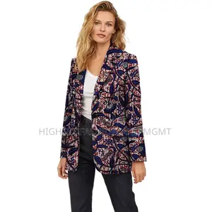 Long Sleeve Print Jacket