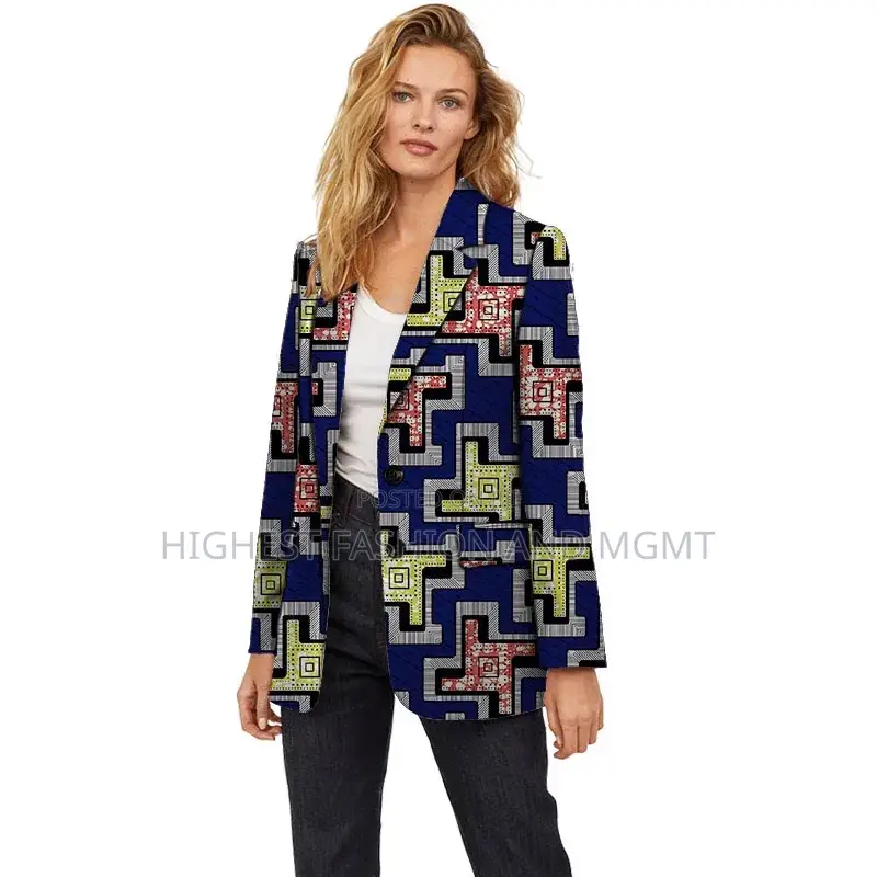 Long Sleeve Print Jacket