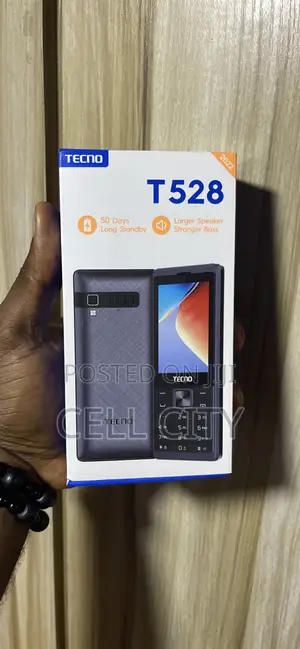 New Tecno T528 Black