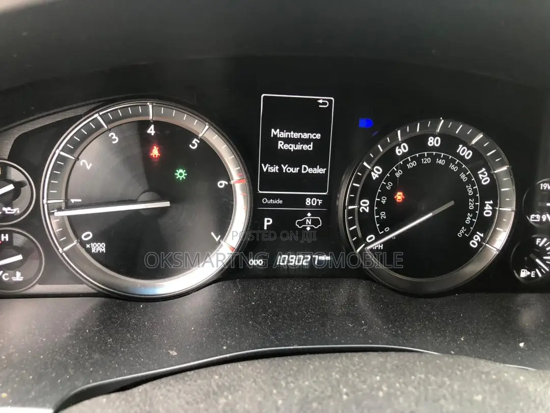 Lexus LX 570 (5 seats) AWD 2016 Black