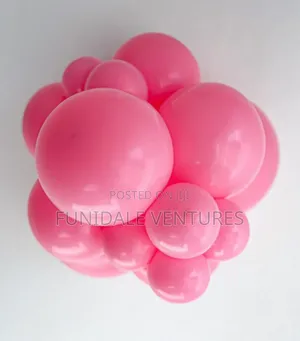 72pack 17" Passion Pink Latex Balloons