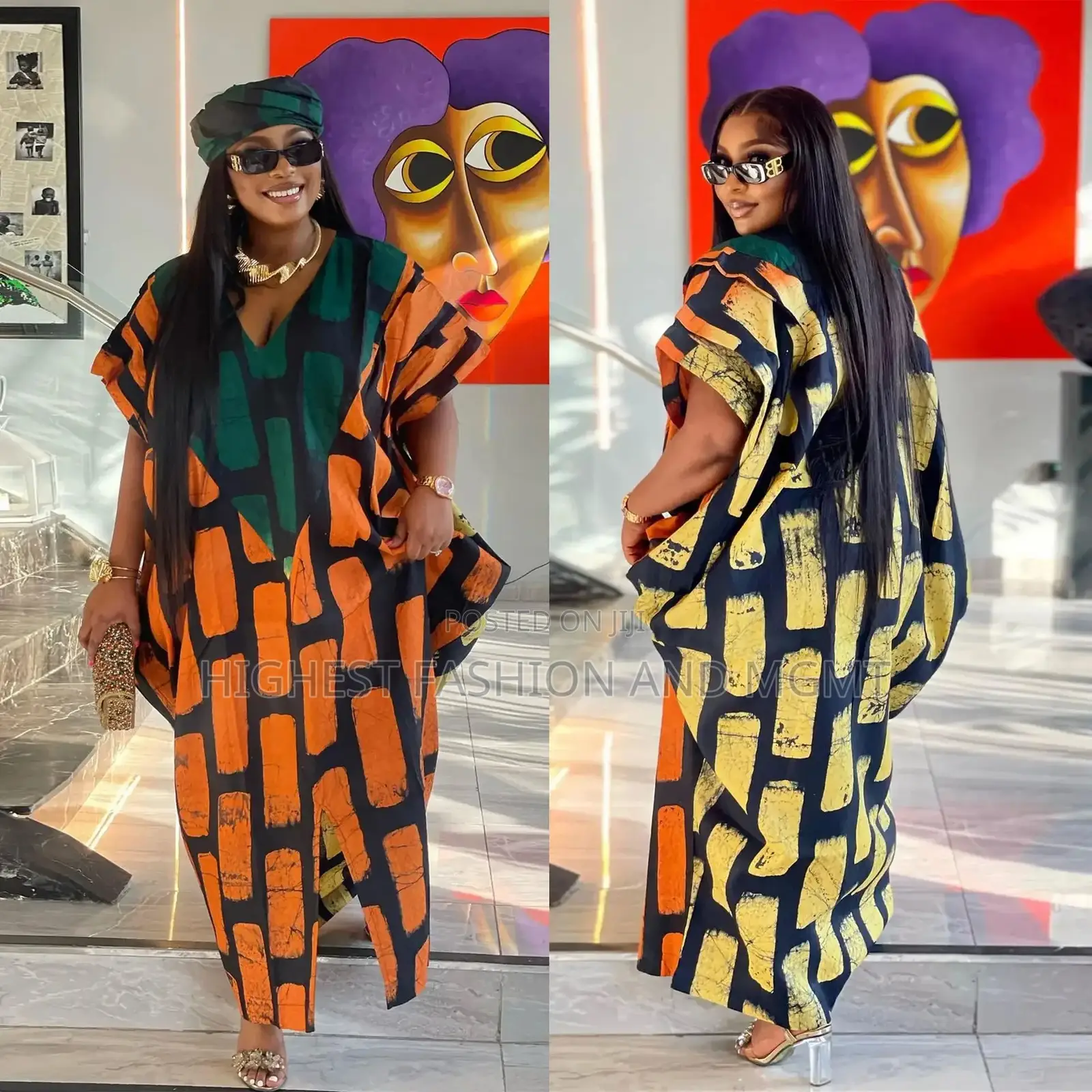 Kaftan Boubou Dress