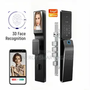 Israeli Smart Door Lock Tuya With Alexa Google Voice Assistant