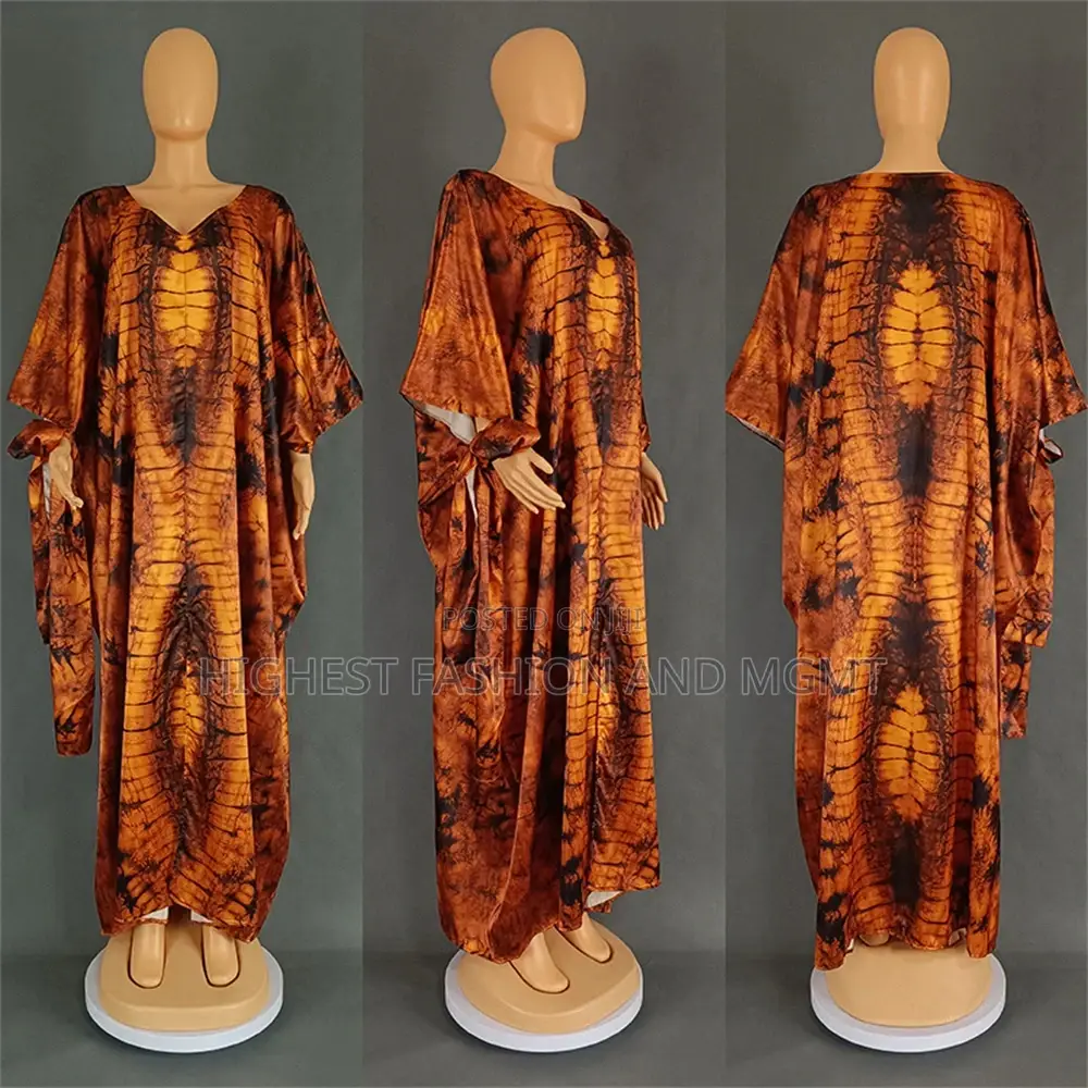 Front Slit Boubou Dress