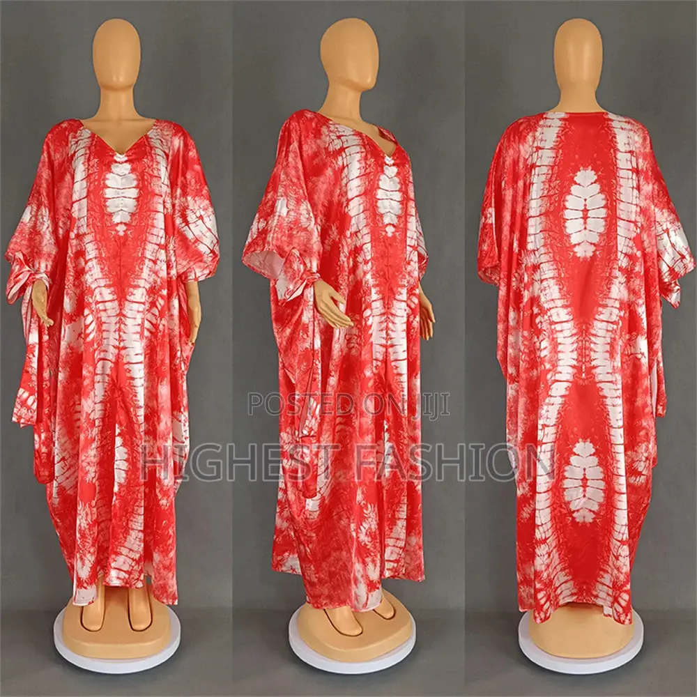 Front Slit Boubou Dress