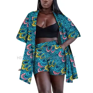Print Kimono and Short