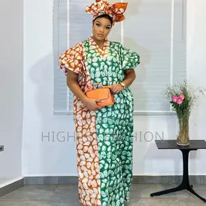 Bob Sleeve Boubou Dress