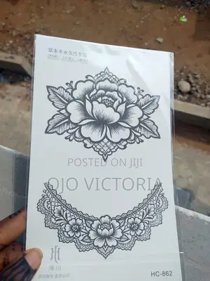 Long Lasting Semi Permanent Tattoo Stickers.