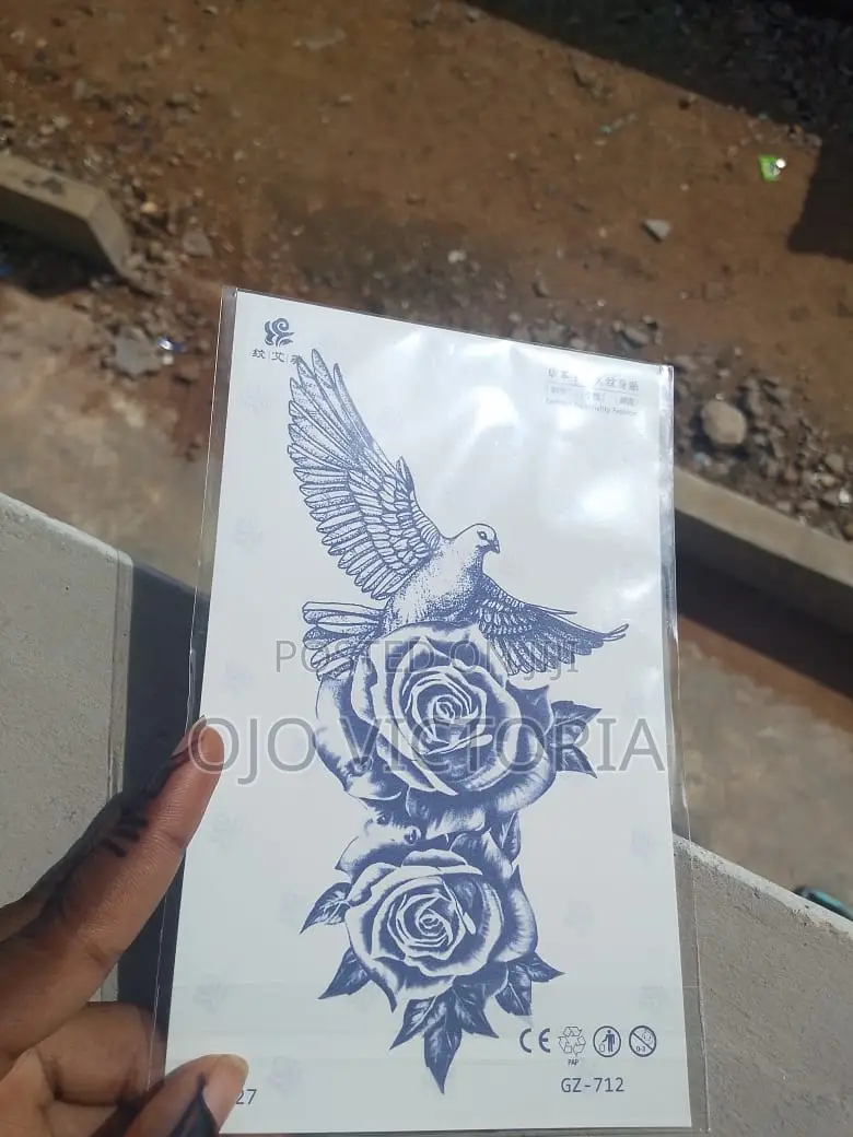 Long Lasting Semi Permanent Tattoo Stickers.