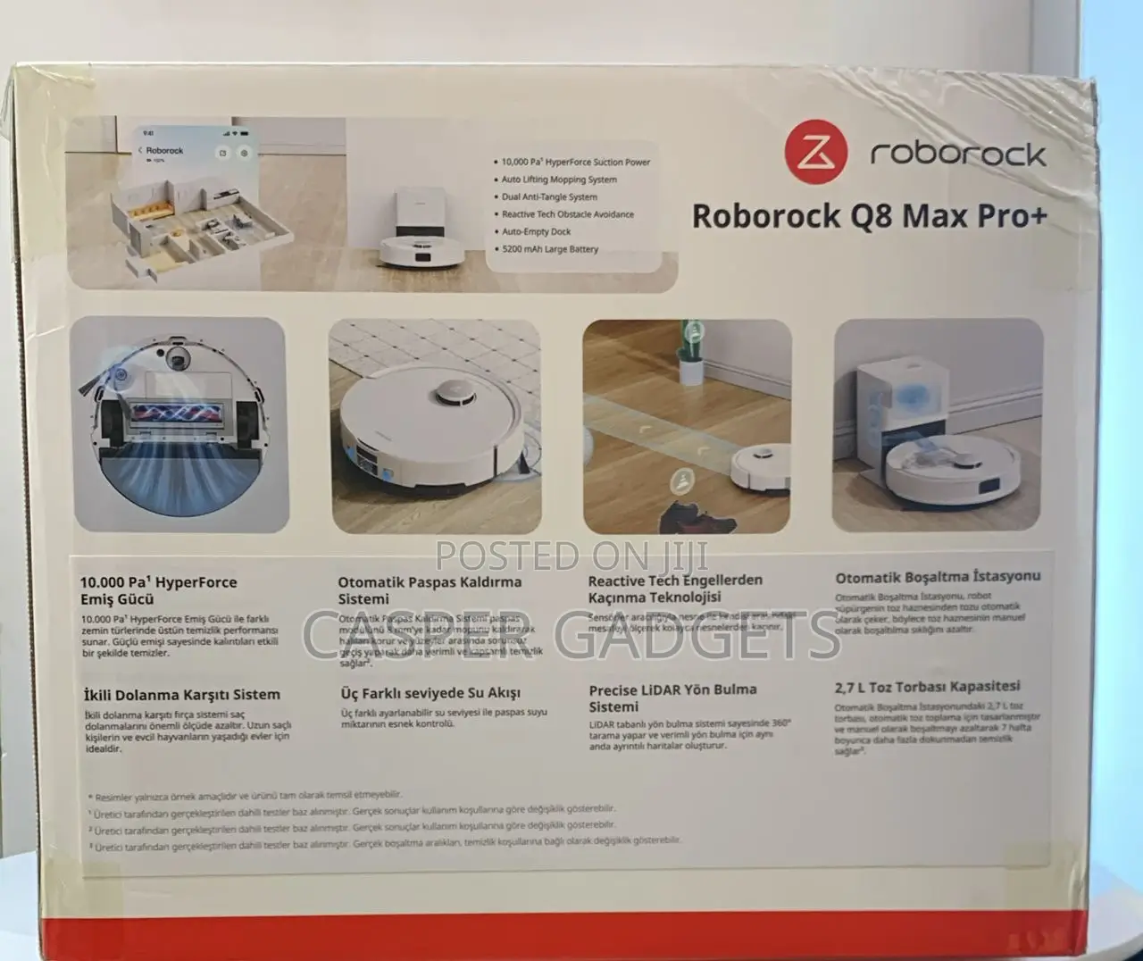 Roborock Q8 Max Pro + White