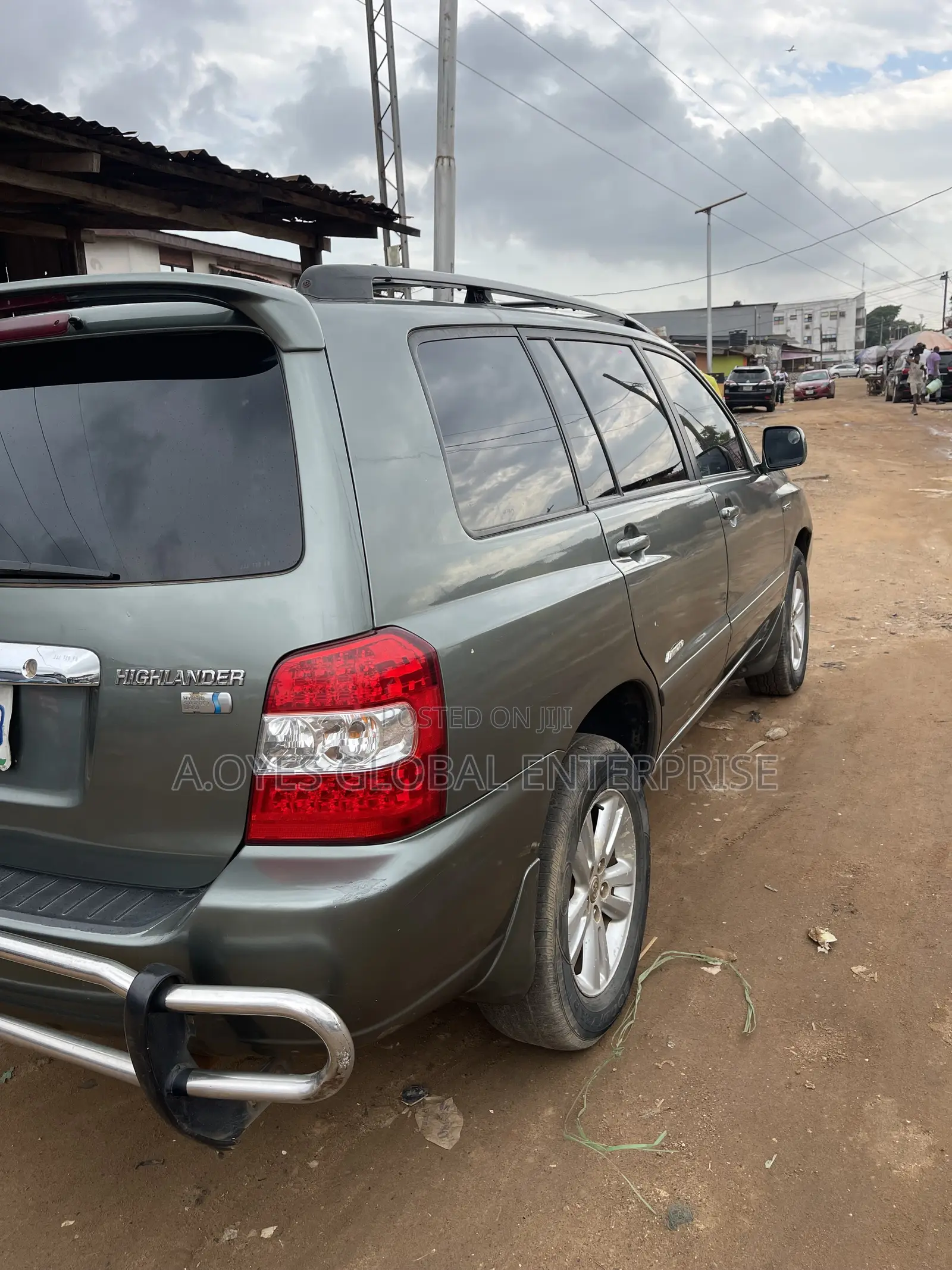 Toyota Highlander 2007 Green