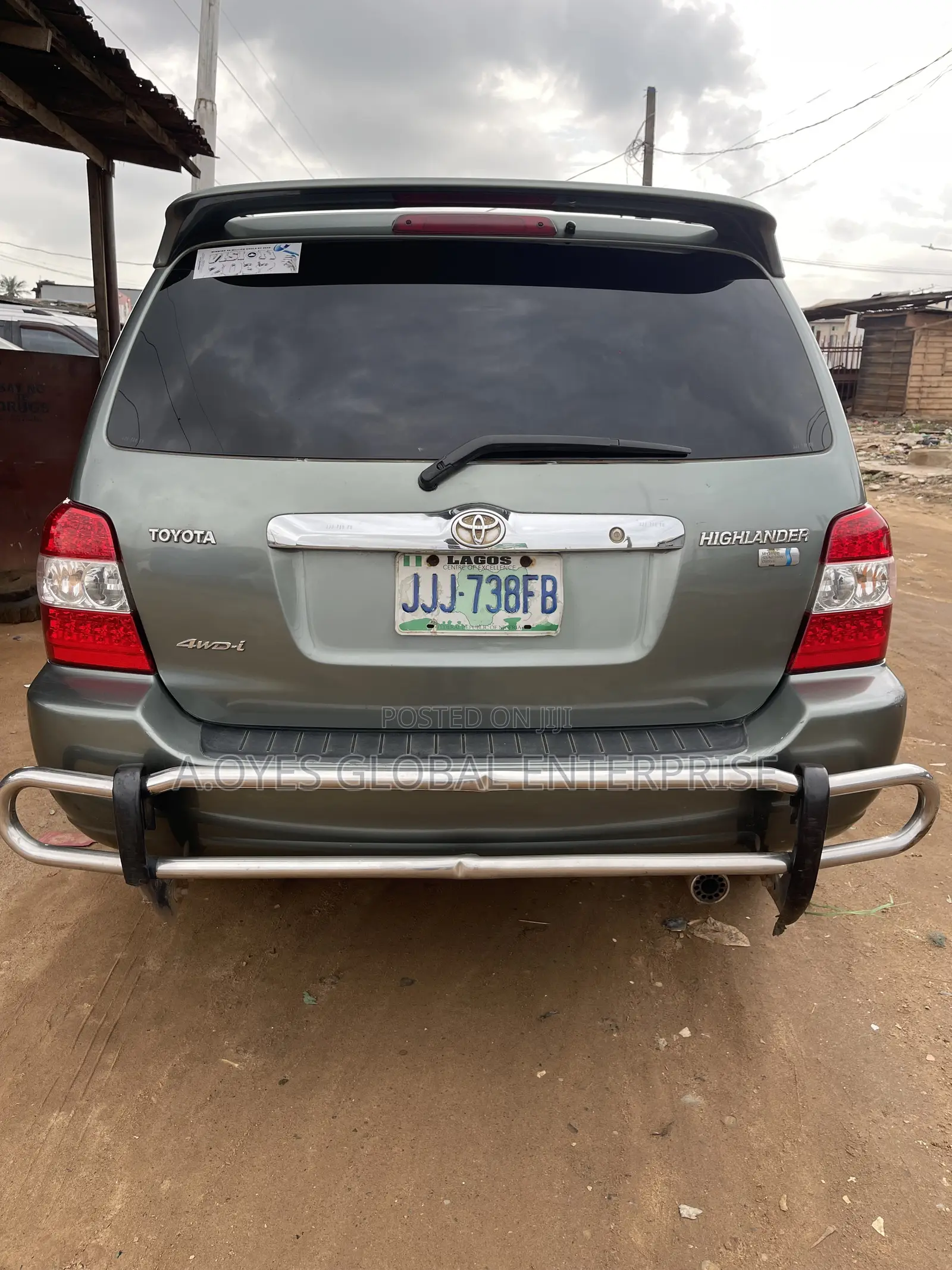 Toyota Highlander 2007 Green