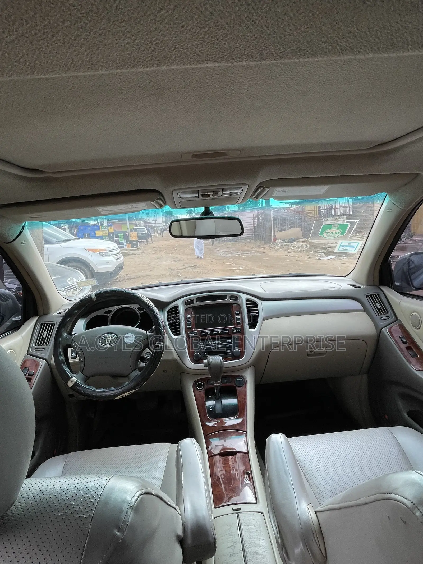 Toyota Highlander 2007 Green