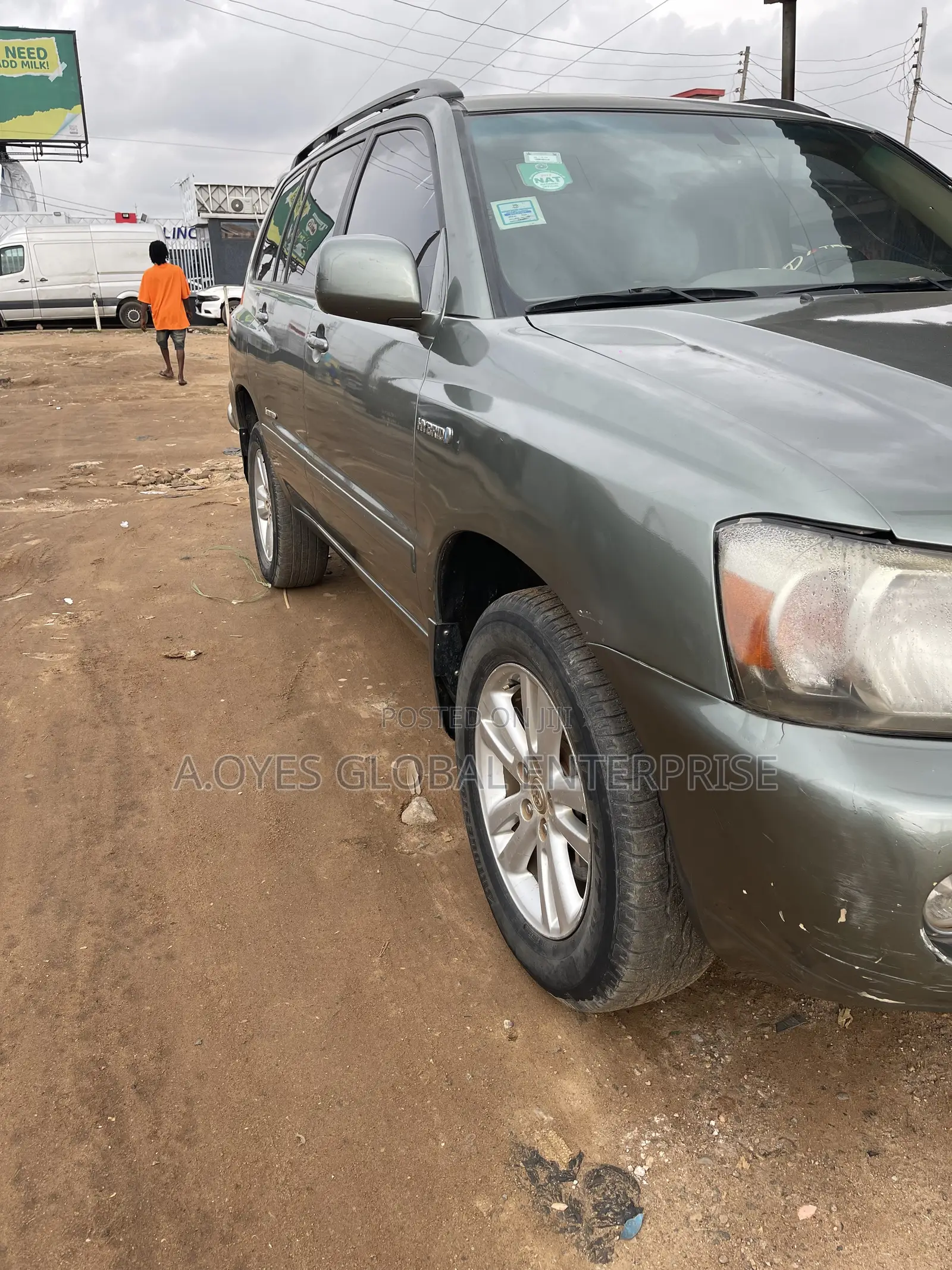 Toyota Highlander 2007 Green