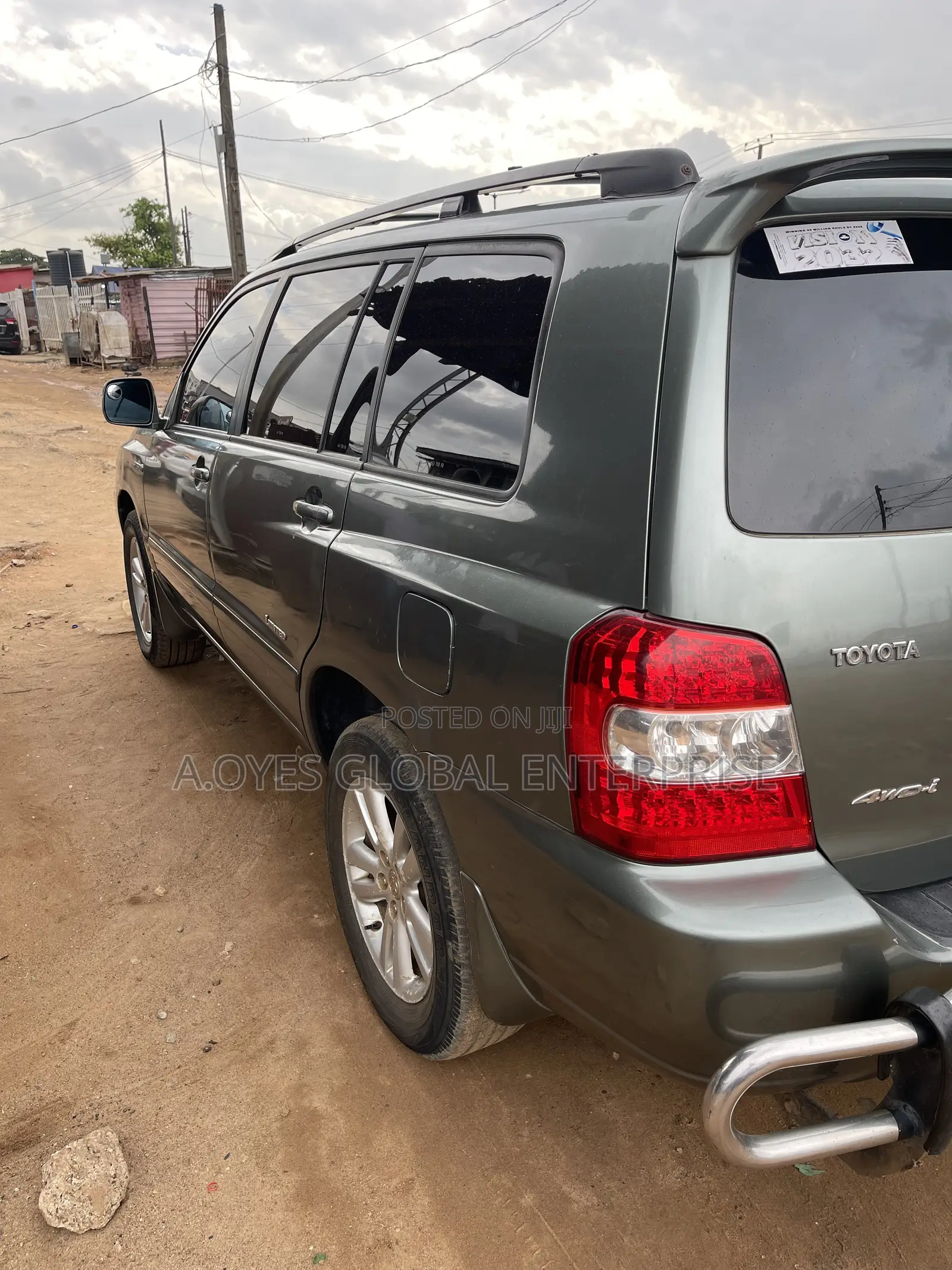 Toyota Highlander 2007 Green
