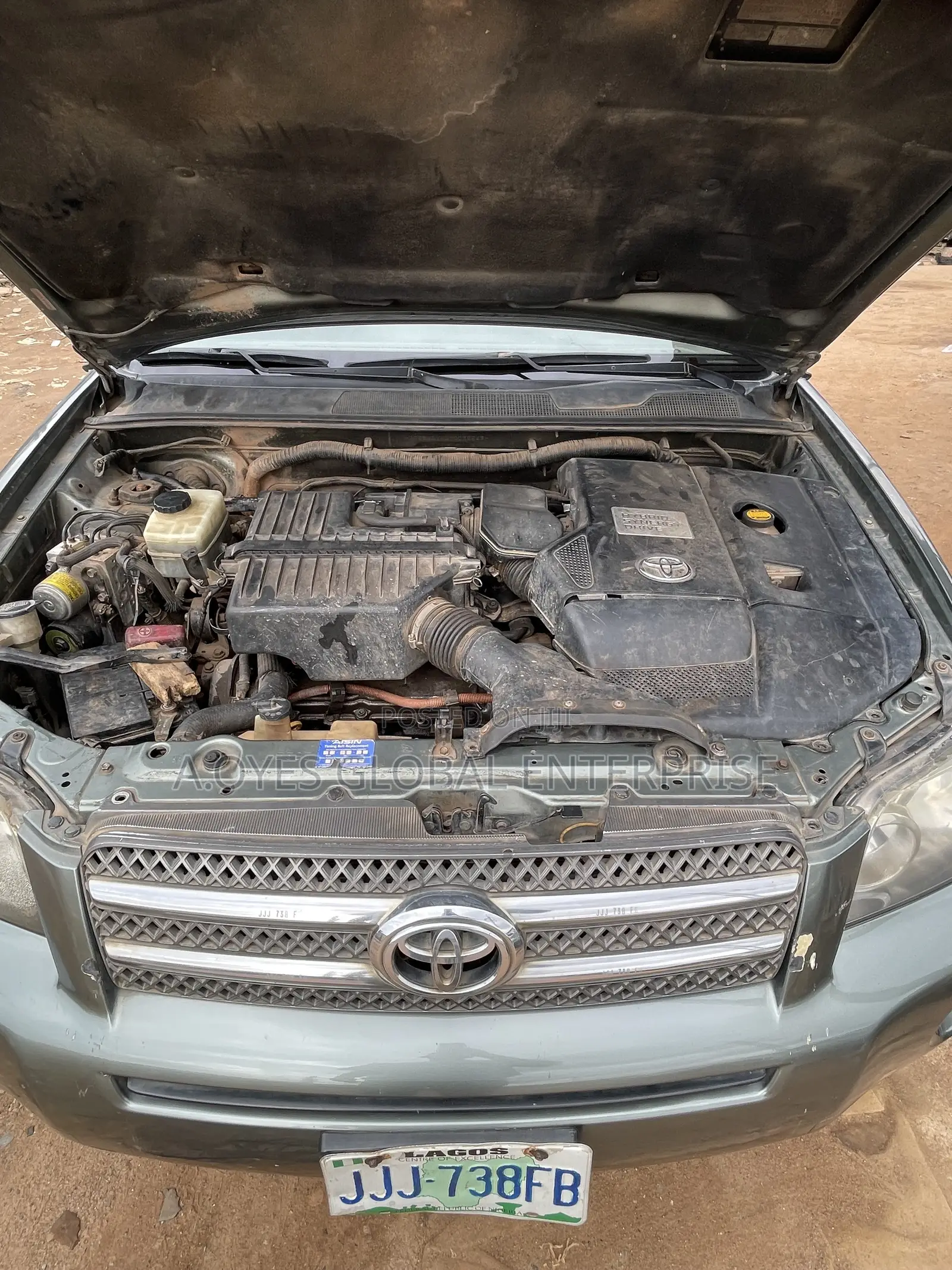 Toyota Highlander 2007 Green