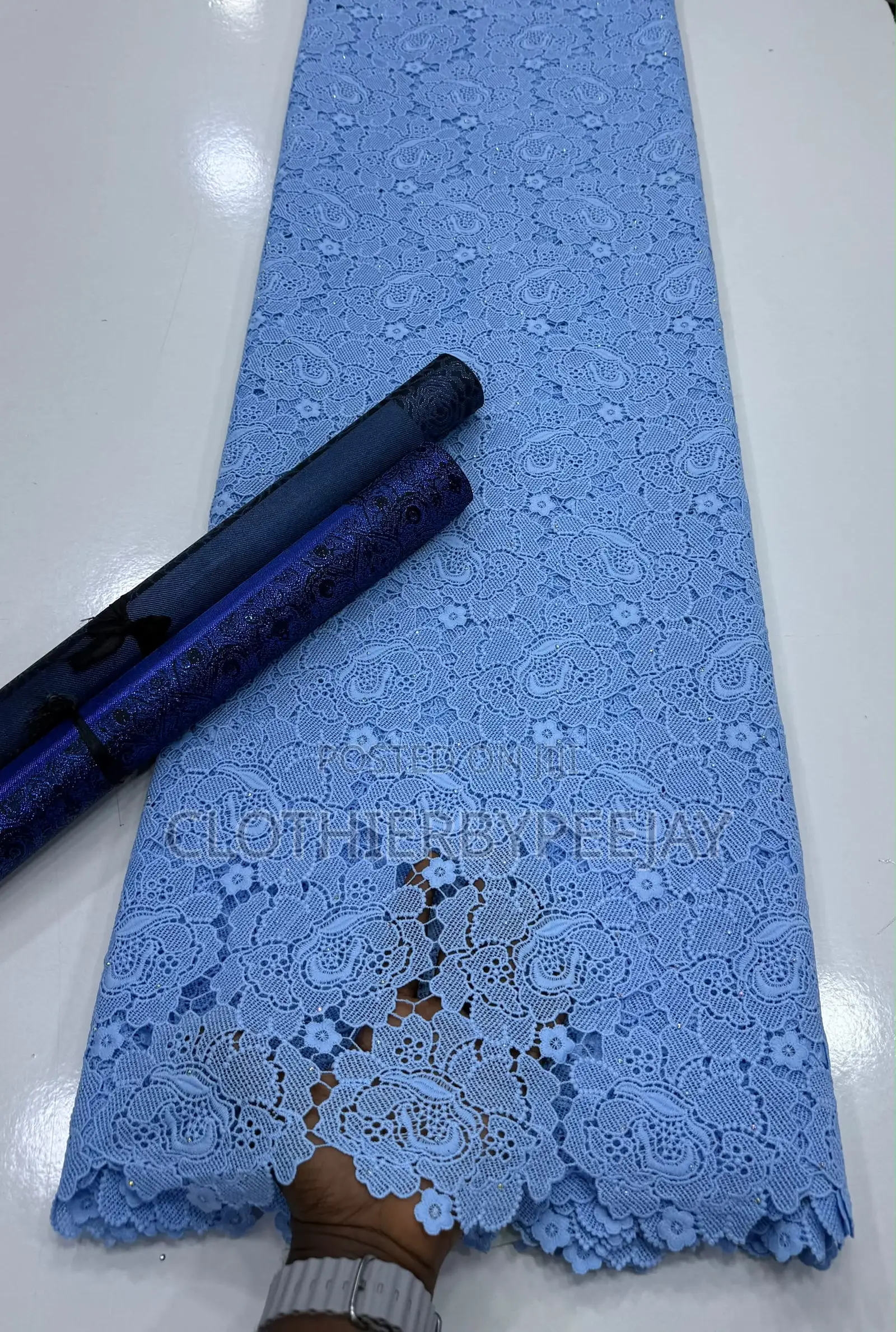 Hand Cut Edge Lace