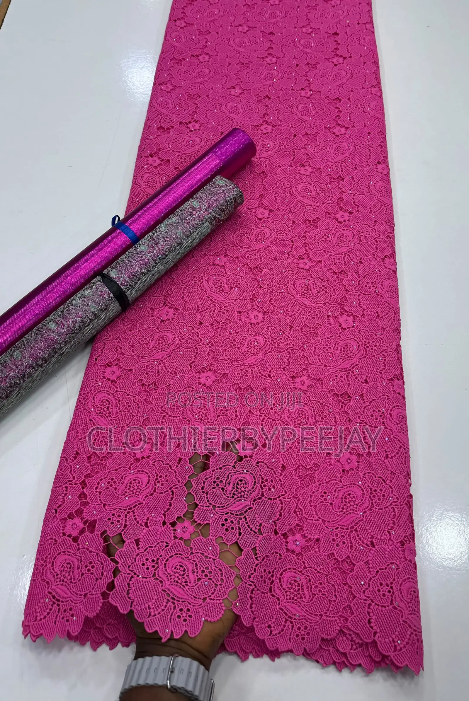 Hand Cut Edge Lace