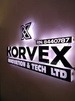 Luminous Signage for Offices