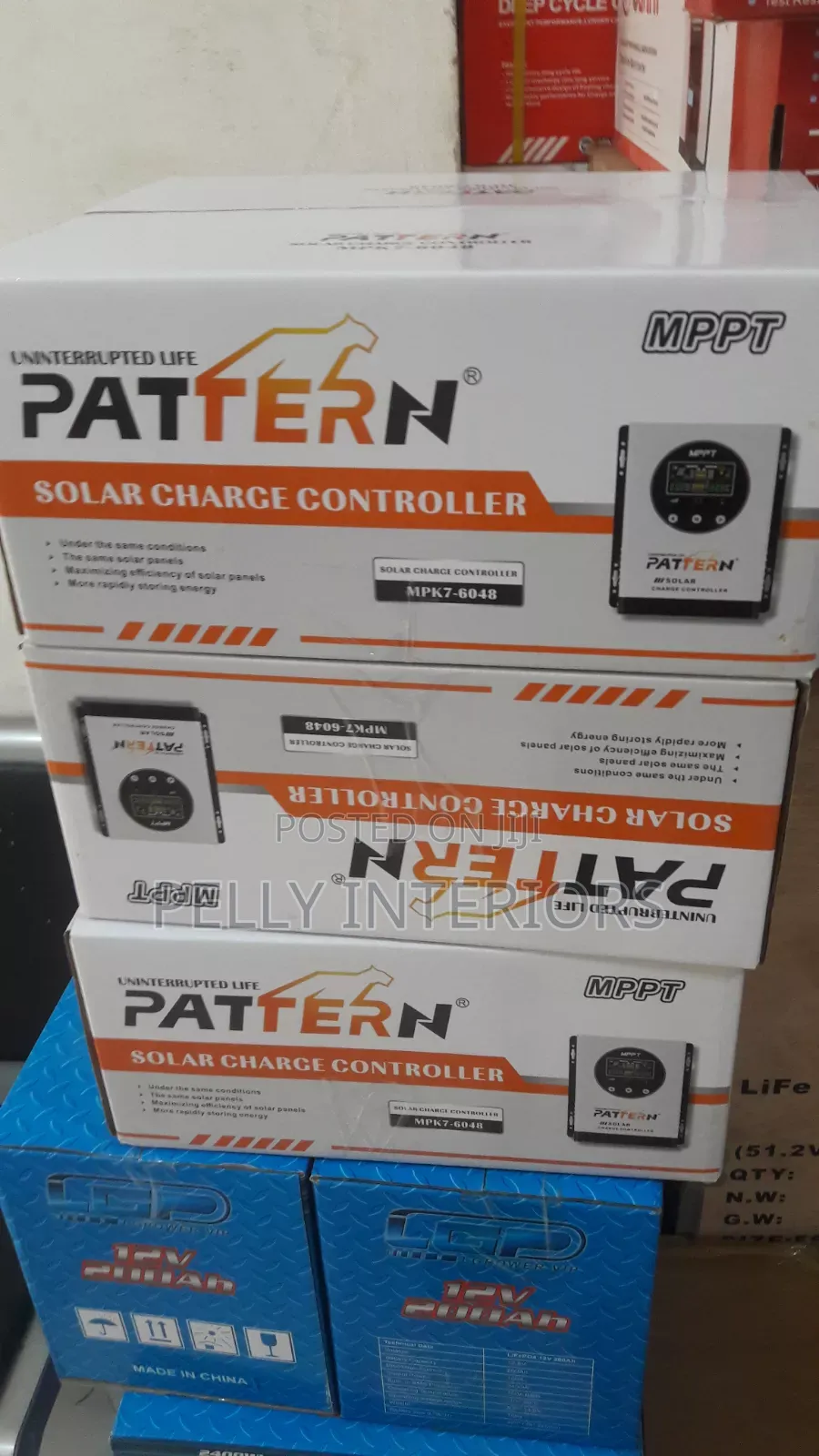 Pattern MPPT Charger Controller 60ah 12/2/36/48volts