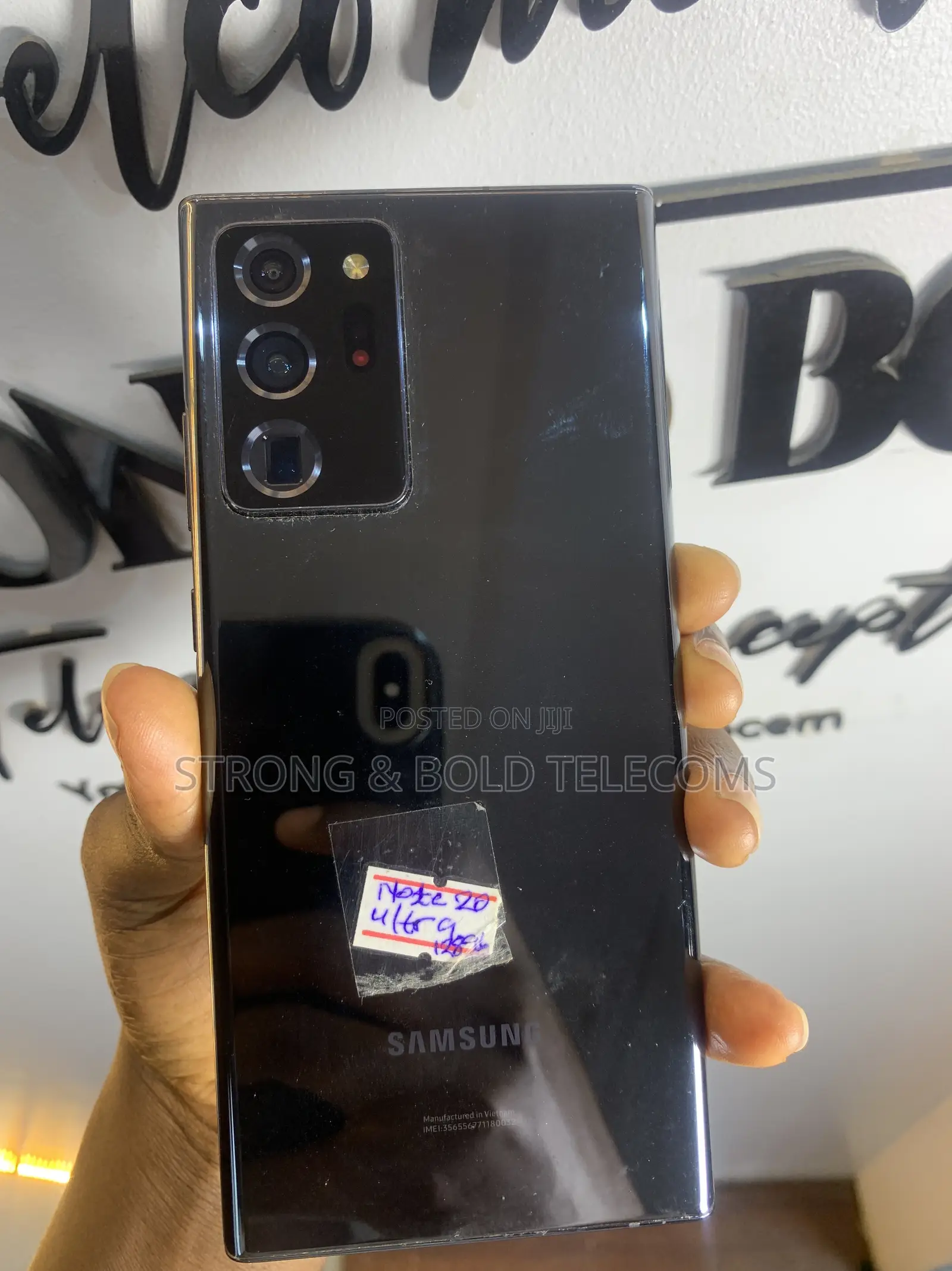 Samsung Galaxy Note 20 Ultra 128 GB Black