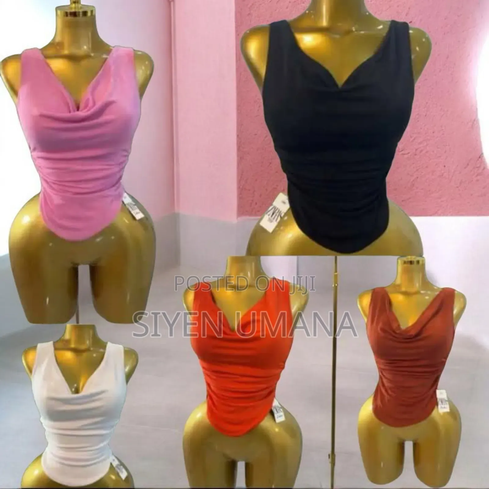 Falling Neck Tops
