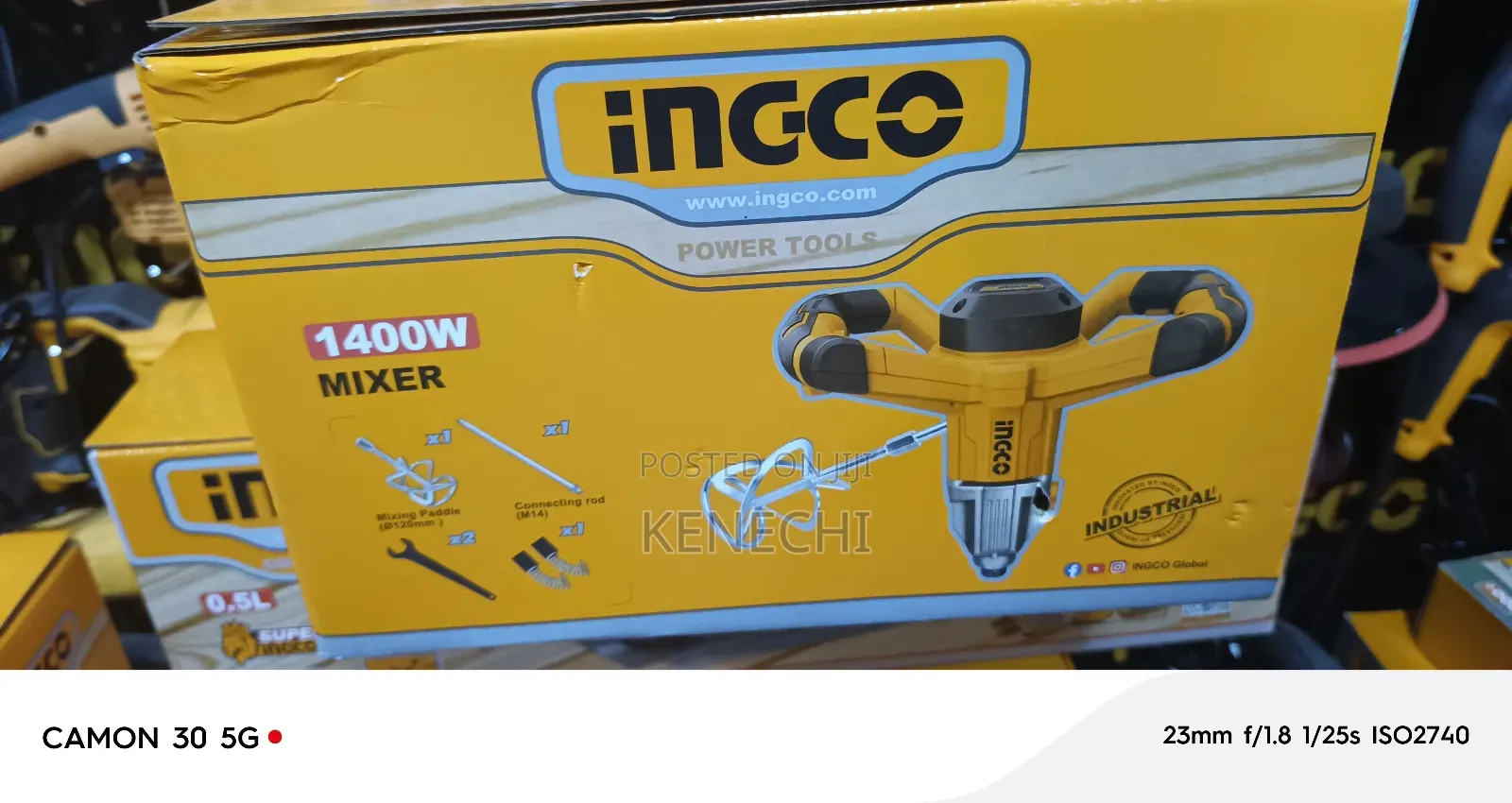 Hand Mixer for Paint