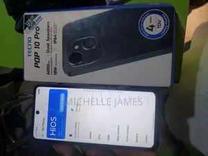 New Tecno Pop 10 Pro 128 GB Black