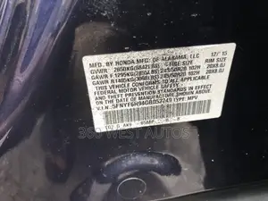 Honda Pilot Touring 4dr SUV (3.5L 6cyl 9A) 2016 Blue
