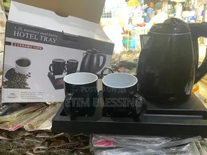 Hotel Kettle Tray and Cups