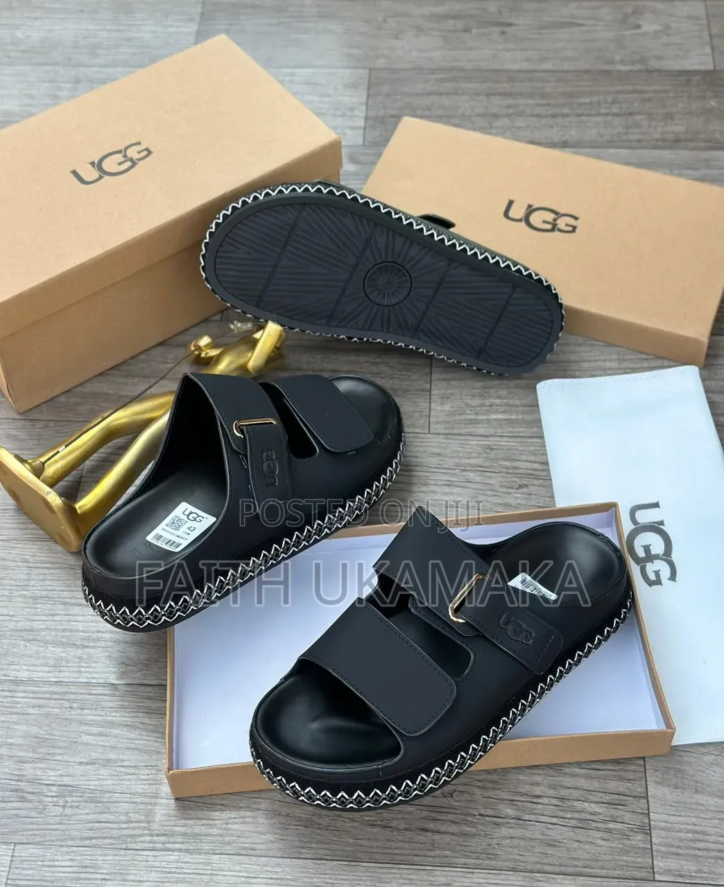 Luxury Ugg Pam Double Strap for Men