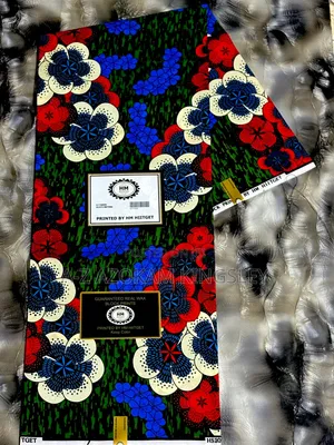 Original Hitarget Ankara Fabric – Sharp Design, No Fading