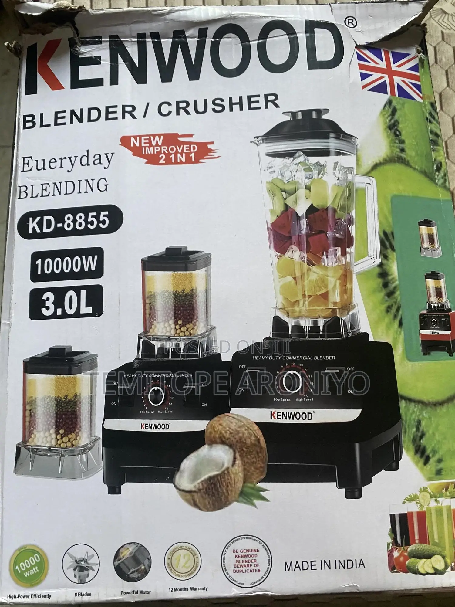 Kenwood Blender/Crusher