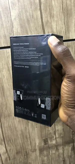 New Samsung Galaxy Note 10 Plus 512 GB Black