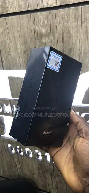 New Samsung Galaxy Note 10 Plus 512 GB Black