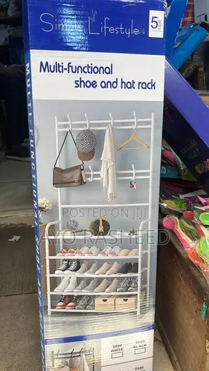 Shoe and Hat Rack