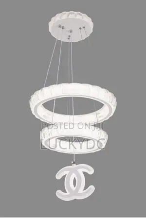 Modern Crystal Ring Chandelier