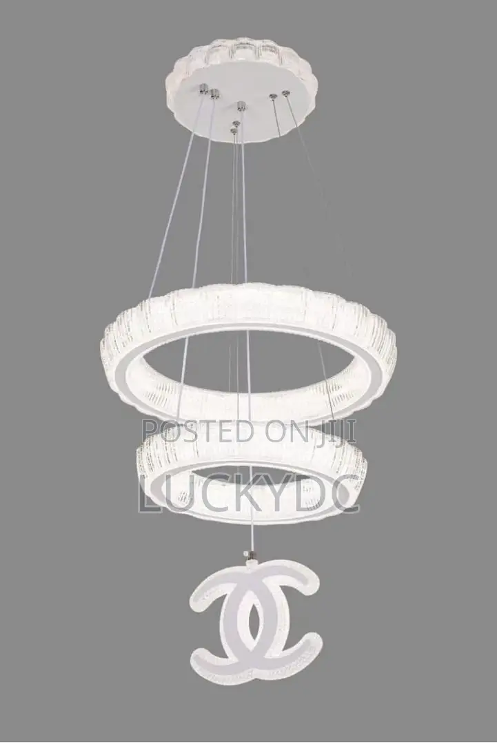 Modern Crystal Ring Chandelier
