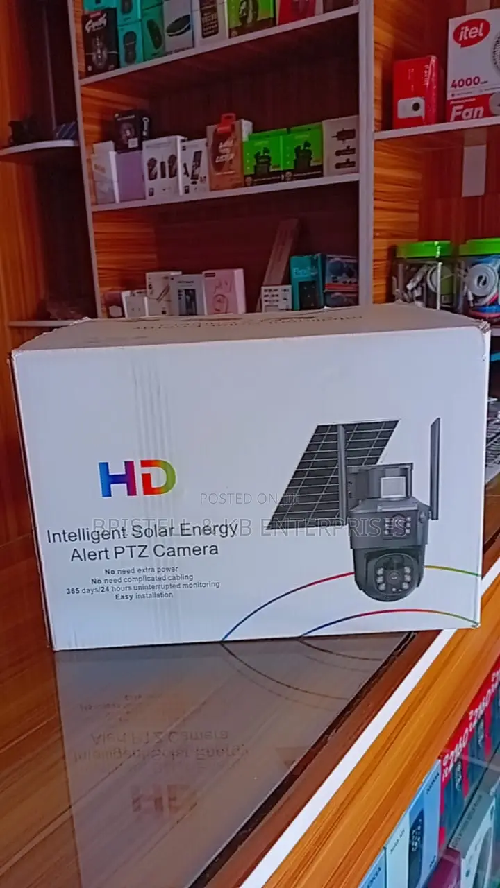 Hd Intelligent Solar Energy Alert PTZ Camera