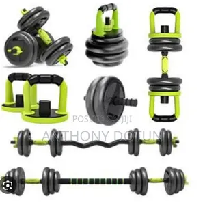 30kg Anti Dust 6in1 Adjustable Dumbbell Barbell