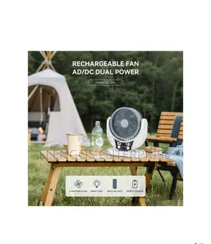 4 in 1 Fan With Led Lamp