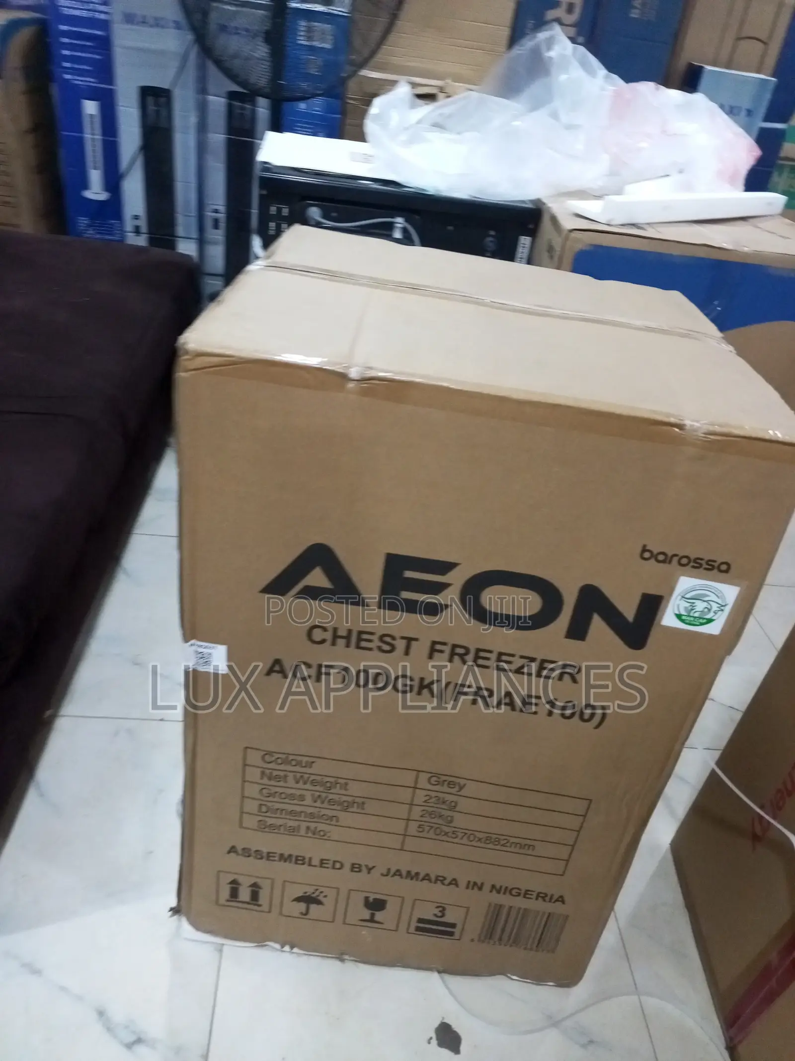Aeon 100l Chest Freezer With High Efficiency Compressor