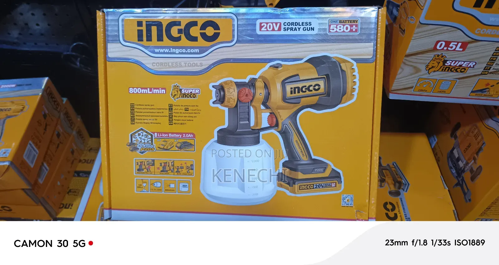 Cordless Spray Gun