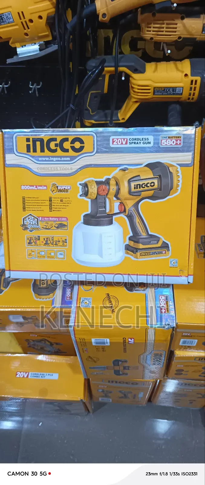 Cordless Spray Gun