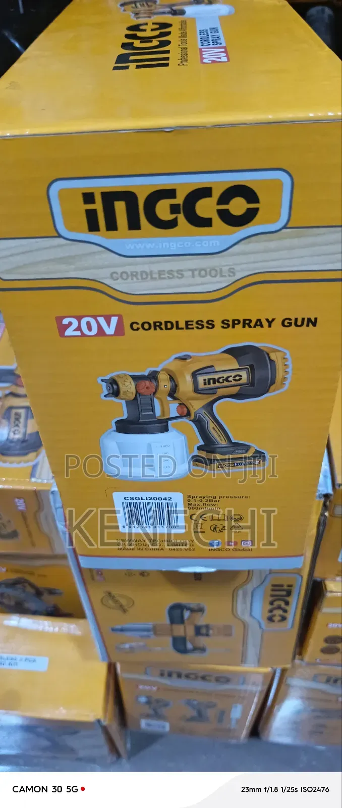 Cordless Spray Gun