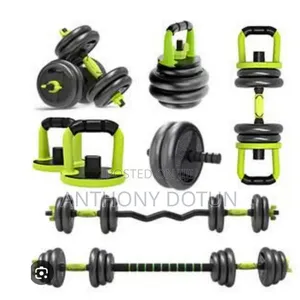 50kg Unisex 6in1 Anti Dust Dumbbell Ab Roller